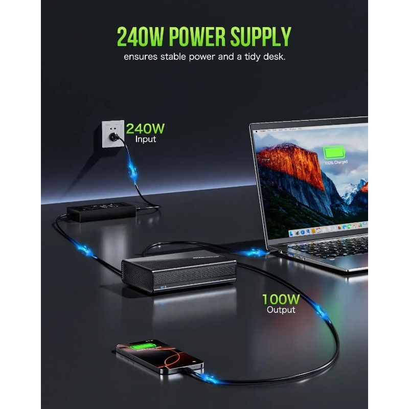 Oculink eGPU Dock  G M Ktec AD - огляд і ціна Oculink Gpu Dock Station