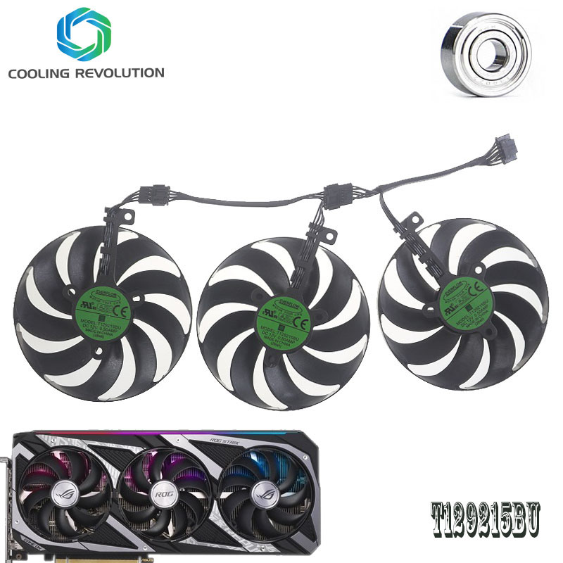 87MM T129215BU DC12V 0.50AMP R - огляд і ціна Rtx 3090 24Gb Gddr6X