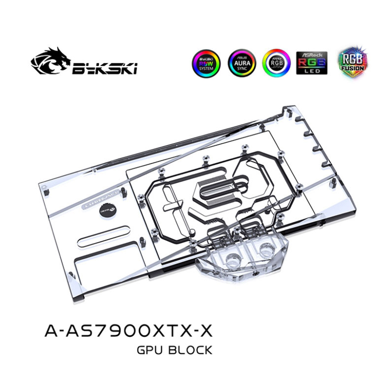 Bykski Water Block Use for ASU - огляд і ціна Rx 7900 Xt 20Gb